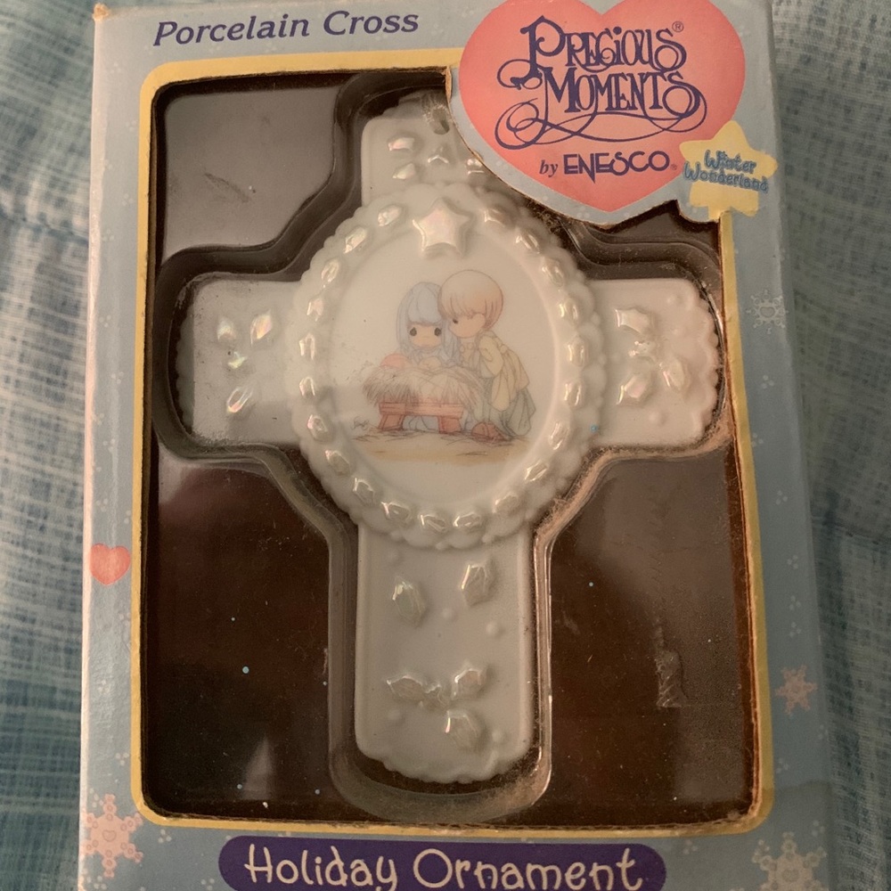 precious moments holiday ornament